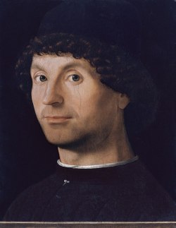 somanyhumanbeings:  Antonello da Messina, Portrait of a Man (c.