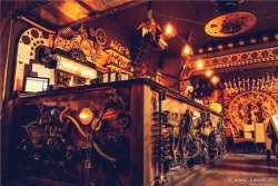 culturenlifestyle:  Steampunk Bar in Romania Hypnotizes with