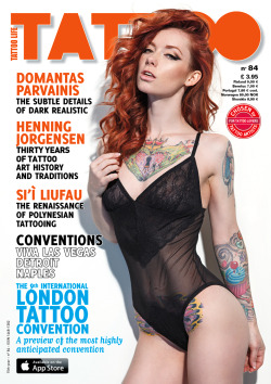 thechristiansaint:  Hattie Watson / Tattoo Life Cover Photography: