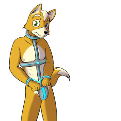 Fox in futuristic binds, cause I promised one after last night.