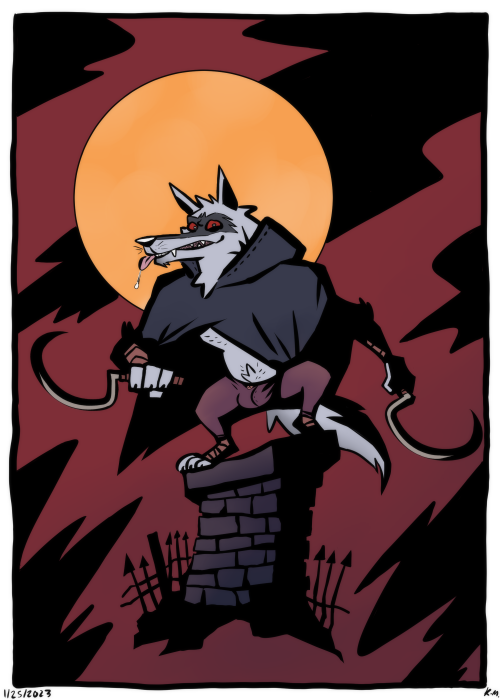 mcthundergoose:Death Wolf ready to steal your soul! Oooooo
