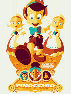 mickeyandcompany:  Disney posters by Tom Whalen 