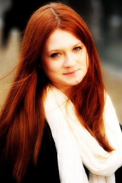 famousreds:  Bonnie Wright More Famous Redheads 