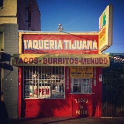 jimnewberry:  Taqueria Tijuana. #southcentral #tacos #la #storefront
