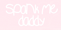 love-daddys-little-girl:  spank me ♥