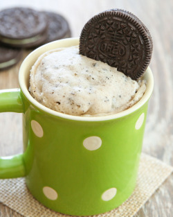 foodffs:  COOKIES AND CREAM MUG CAKEReally nice recipes. Every