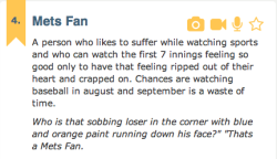 davidwrightismylife:  Urban Dictionary is very harsh on baseball