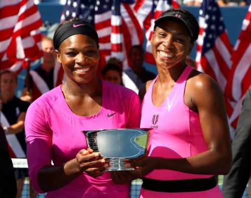 cultureunseen:  Serena Williams and Venus Williams(2nd Salute to Black Sisterhood)Serena Jameka Williams Born September 26, 1981 (32 years young)Venus Ebony Starr Williams Born June 17, 1980 (33 years strong)http://serenawilliams.com/http://venuswilliams.