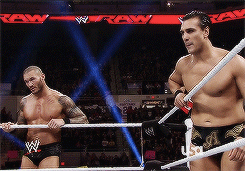 vivadelrio:  Alberto Del Rio and Randy Orton Monday Night Raw