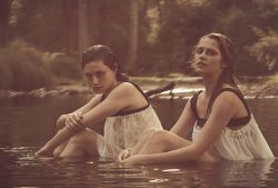 hauteccouture:    Teresa Palmer and Phoebe Tonkin by Will Davidson