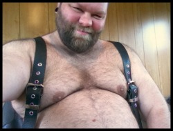 chubbyaddiction:  Wow, super hot and now with his own tumblr, great setâ€¦ 