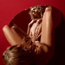 Anja Rubik / Poland Redroom shoot