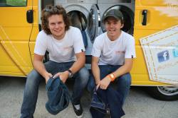 amroyounes:  The Orange Sky Laundry founders  Two 20 year old