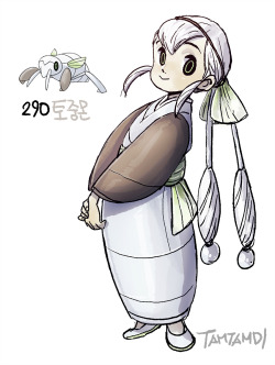 tamtamdi:   Pokemon Gijinka   290.  Nincada   291.  Ninjask 