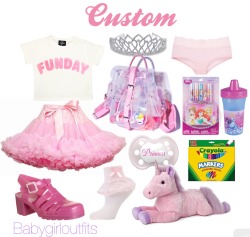babygirloutfits:  Custom princess outfit! 