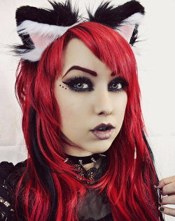 cat-sessorize:  Cat Ears kitten kawaii petplay cute cosplay costume