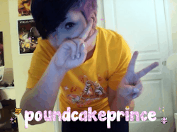 poundcakeprince:  princepoundsthecake:  hello!! this is my intro