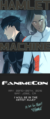 I’ll be at Fanime! San Jose, CA, May 22nd - 25th!I’ll be