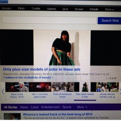 kenyachristine19:  Look what my girl @jezra_m spotted on yahoo