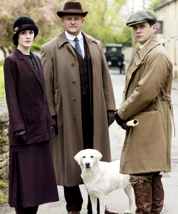 foooolintherain:  Mary Crawley, Robert Crawley, Tom Branson &