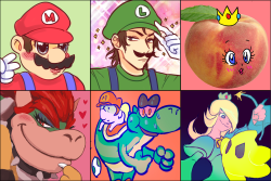 stindaan:  My friends and I drew the Smash 4 Roster for a gallery