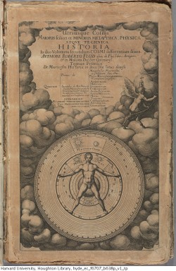 houghtonlib:  Fludd, Robert, 1574-1637. Utriusque cosmi maioris