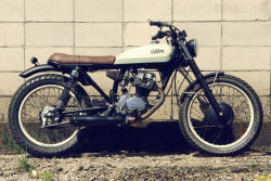 davidreno:  honda cg125 by cafe racer