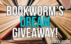 geek-studio:  Bookworm’s Dream Giveaway! PRIZE:- one black