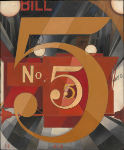 design-is-fine:Charles Demut, Saw the Figure 5 in Gold, 1928.