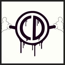 Drippy OCD mascot logo “ leave your mark”