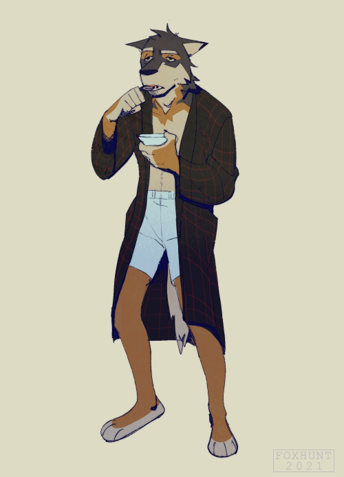 foxhunt-art:he holds his spoon like a delinquent Patreon | Twitter