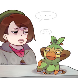 kittycouch:  When your rival picks Scorbunny and immediately