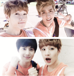 minghowcute:  Henry with EXO 