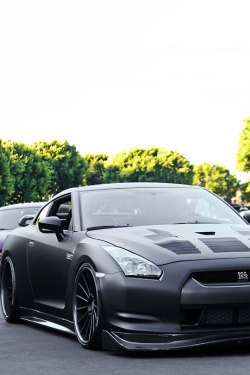 fullthrottleauto:  Matte GT-R. (by Hayden G. Photography) (#FTA)