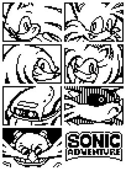 sonichedgeblog:  Portraits of Sonic Adventure characters that