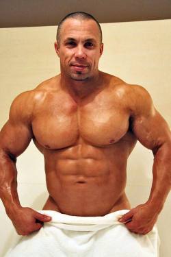 Handsome, sexy, muscular and mounds of pecs - WOOF