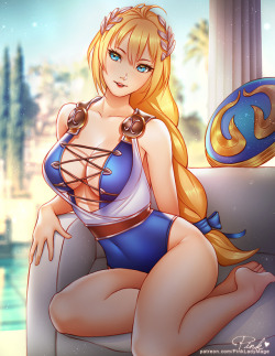 pinkladymage:    Sophitia from Soulcalibur!   patreon ✮ gumroad