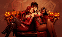 nebezial-asheri:  allyween, this time a print! by shiniez   Awesome!