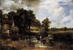 deadpaint:  John Constable, The Haywain (Landscape;Noon). (1821)