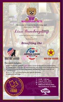 gayweho:  YOU’RE INVITED to a Luncheon Benefit Hosted by @LisaVanderpump