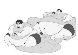 smandraws:  i got this commission from @himfat ! thanks!it turns