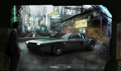 morphial:   Ghost in the Shell - Batou’s Car New Astero Mk.2