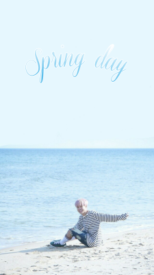 kamikamime:  Spring Day. (Bts)  Jimin *-*  • like if you save/use
