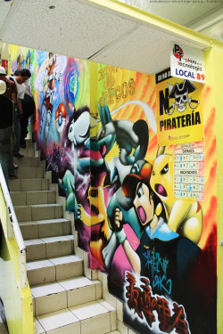 pokemon-photography:  Pokemon street art- Photo taken in Michoacan,