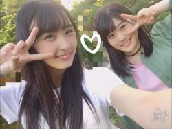 hkt48g: Oda Ayaka (HKT48 Kenkyuusei), Matsumoto Hinata (HKT48