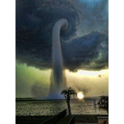 Waterspout near Florida