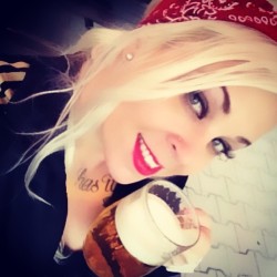 trisha-rockabilly:  #beer #cheers #me #ink #tattoo #fashion #makeup