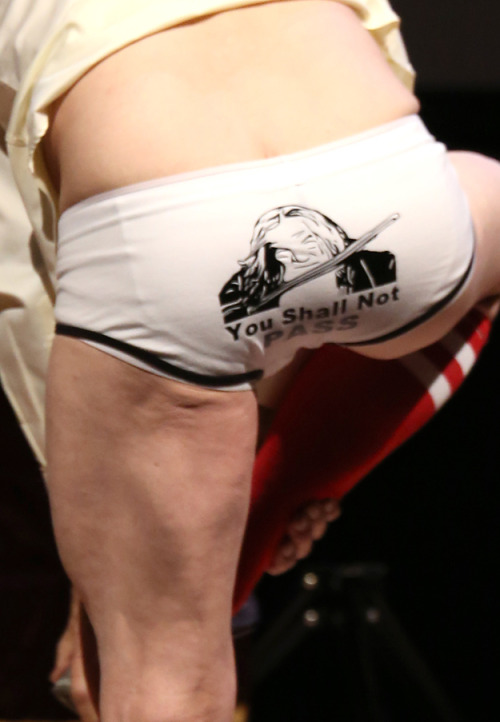 testsubjectb:  macabrefascination:  buzzfeedgeeky:  FYI these are Sir Ian’s undies.  Oh my fucking god.  I’M DONE.  Jeebus cripes I love this man so much.