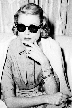 msmildred:  1956:  American actress Grace Kelly being interviewed