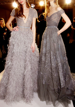 fashion-runways:Elie Saab Couture Spring 2015 — Backstage 